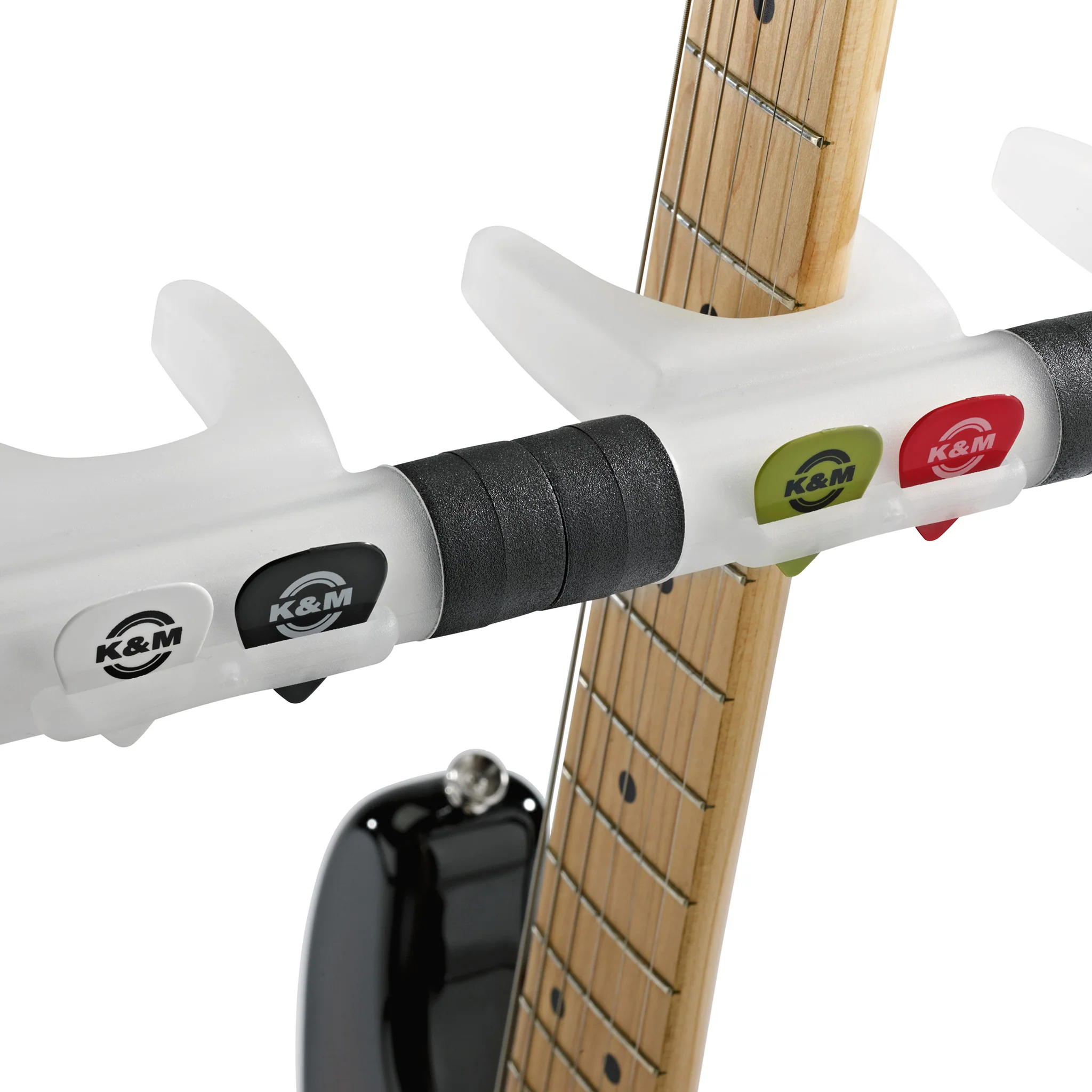K&M 17525-016-00 Guardian 5 Multiple E-Guitar Stand - Image 5