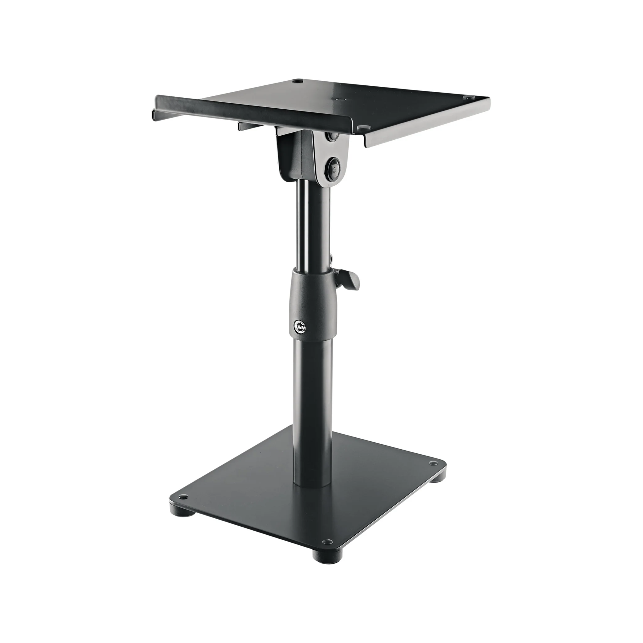 K&M 26776 Tiltable Desktop Monitor Stand, Black - Image 2