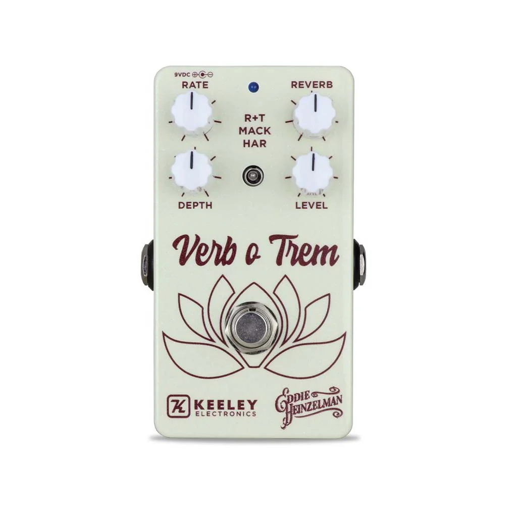 Keeley Eddie Heinzelman Verb O Trem Reverb Guitar Effects Pedal