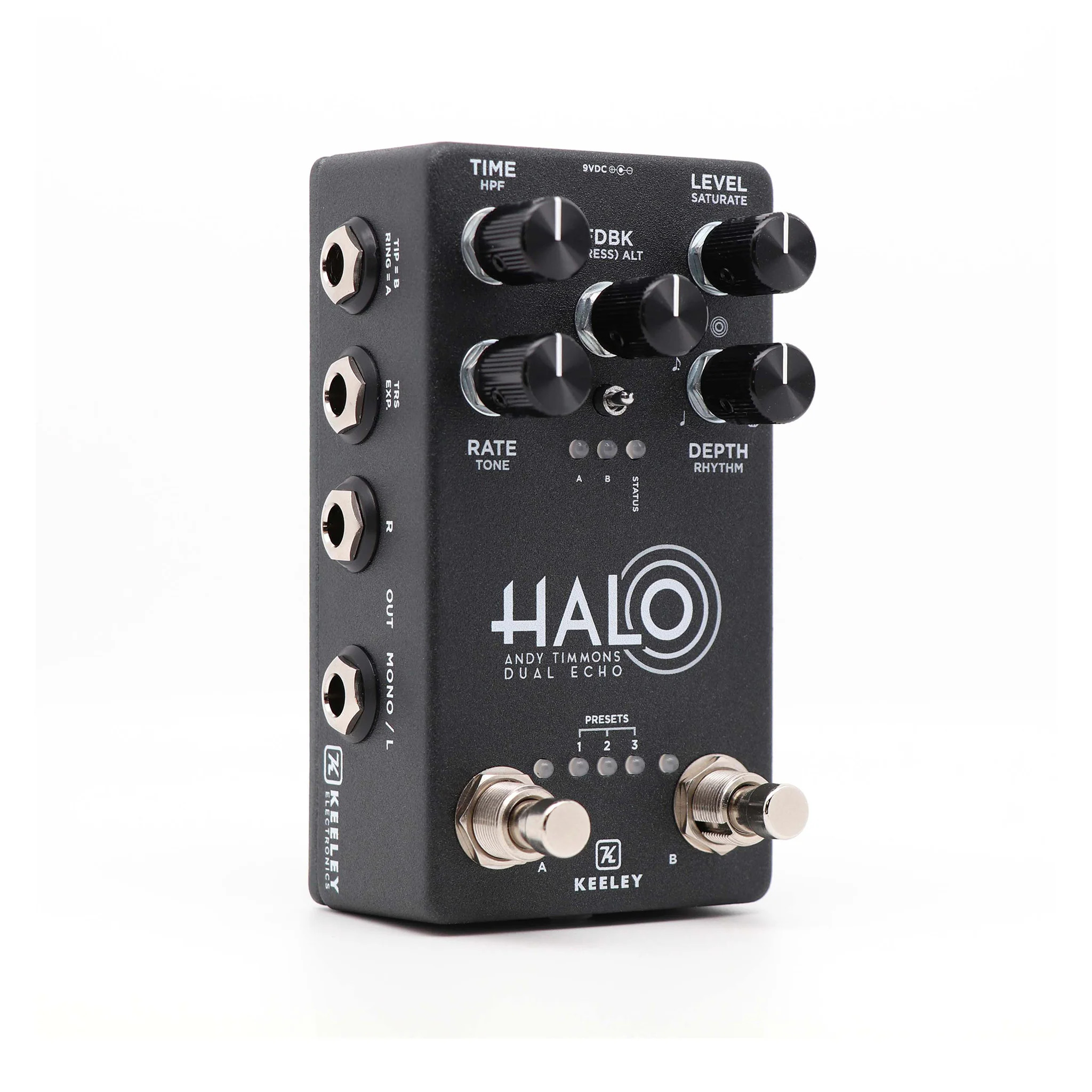 Keeley HALO Andy Timmons Dual Echo Guitar Effects Pedal - Image 2