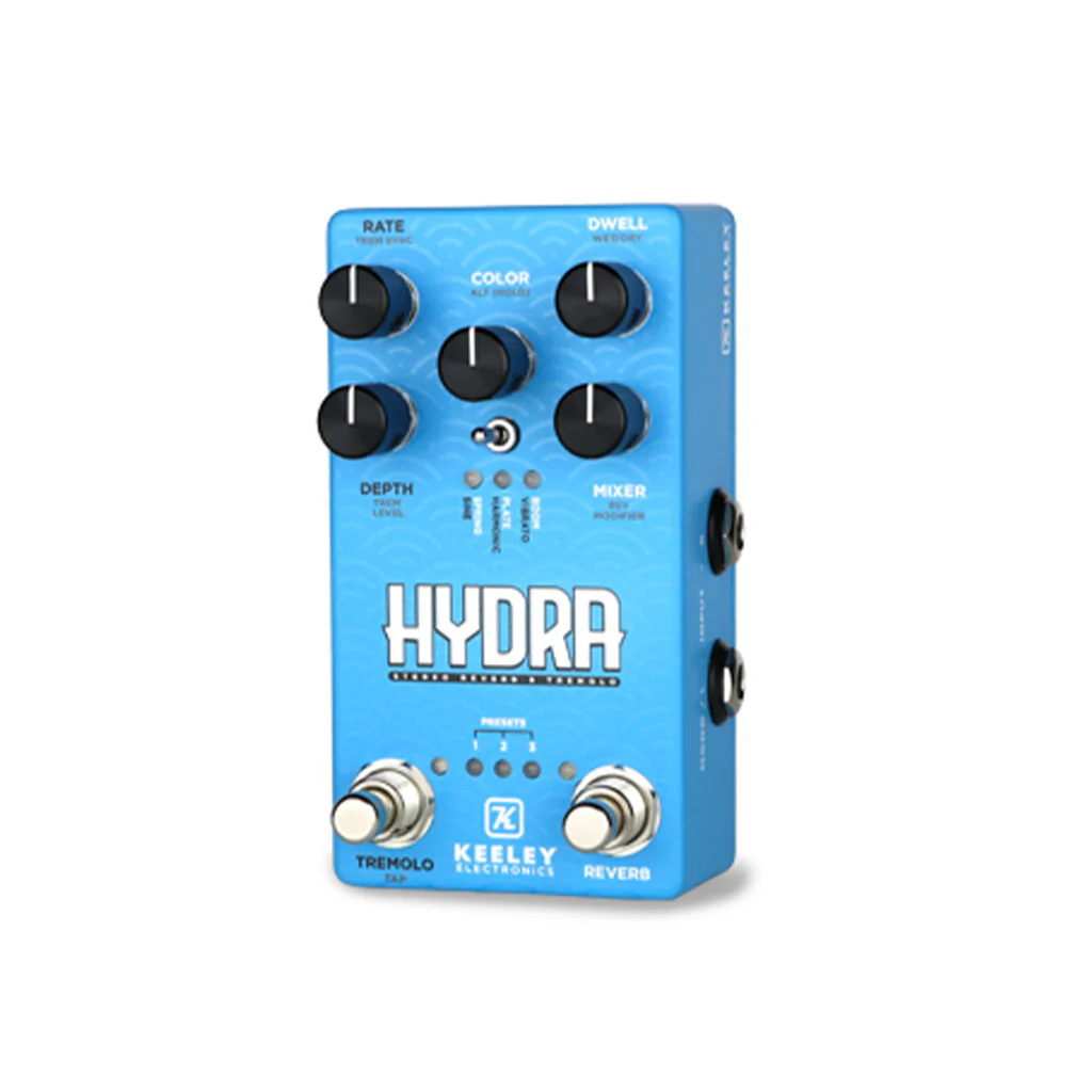 Keeley HYDRA Stereo Reverb & Tremolo Effects Pedal - Image 2