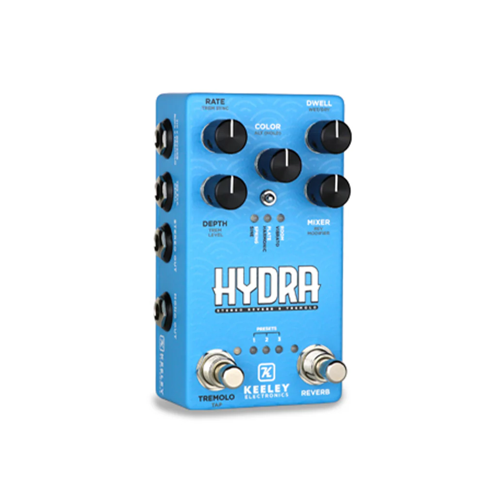 Keeley HYDRA Stereo Reverb & Tremolo Effects Pedal - Image 3