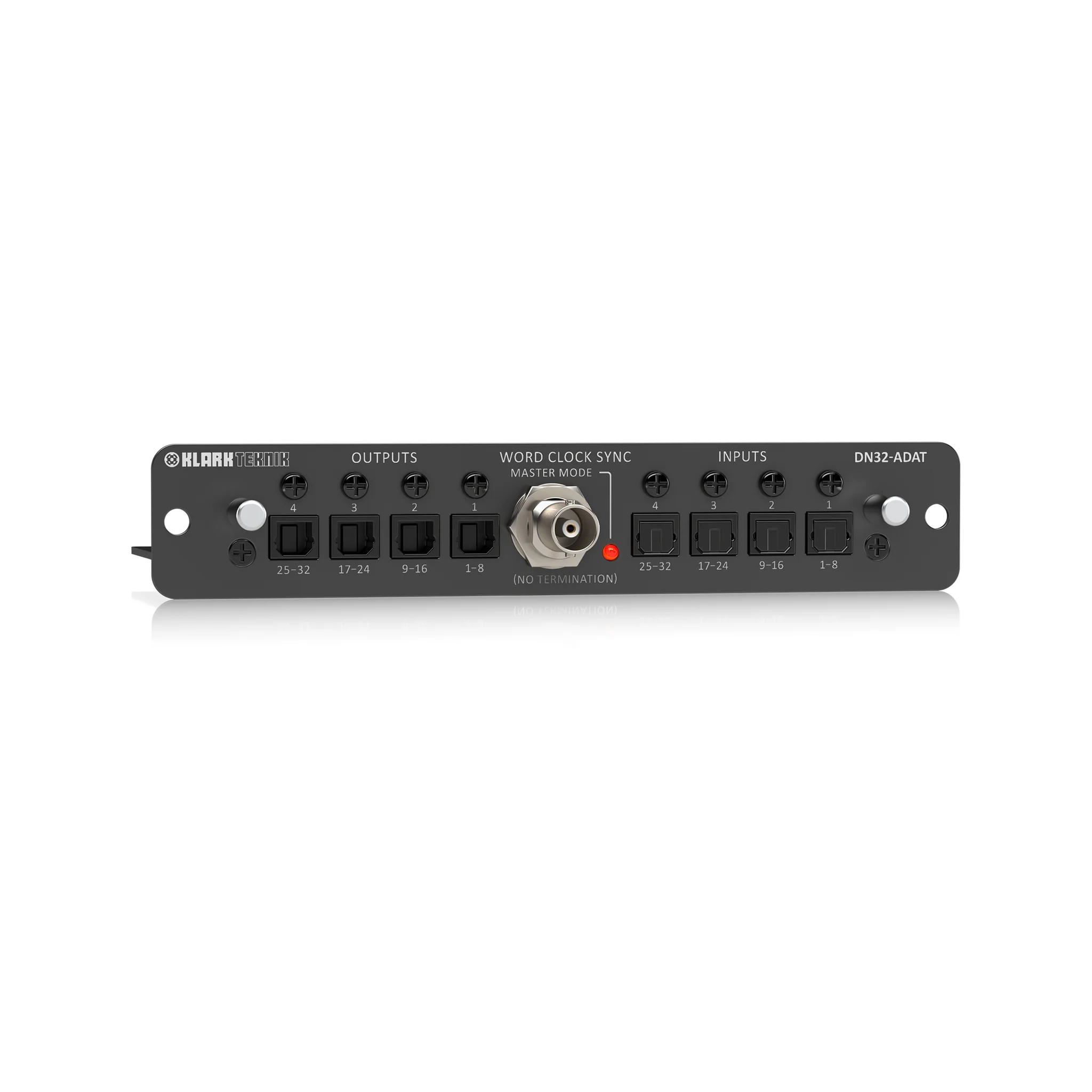 Klark Teknik DN32-ADAT ADAT Expansion Module with up to 32 Record/Playback Channels - Image 2