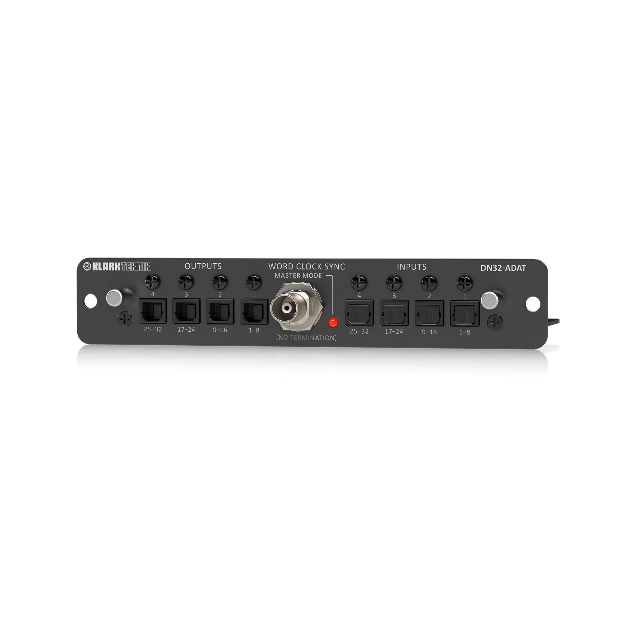 Klark Teknik DN32-ADAT ADAT Expansion Module with up to 32 Record/Playback Channels - Image 3