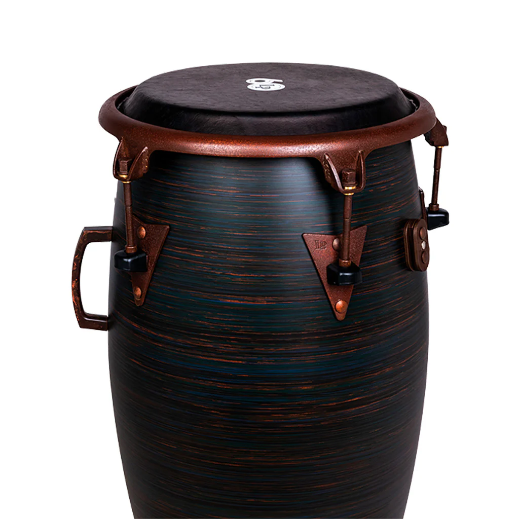 Latin Percussion LP808T-60 11inch 60th Anni Fiberglass Quinto, w/Rustic Bronze Hardware - Image 4