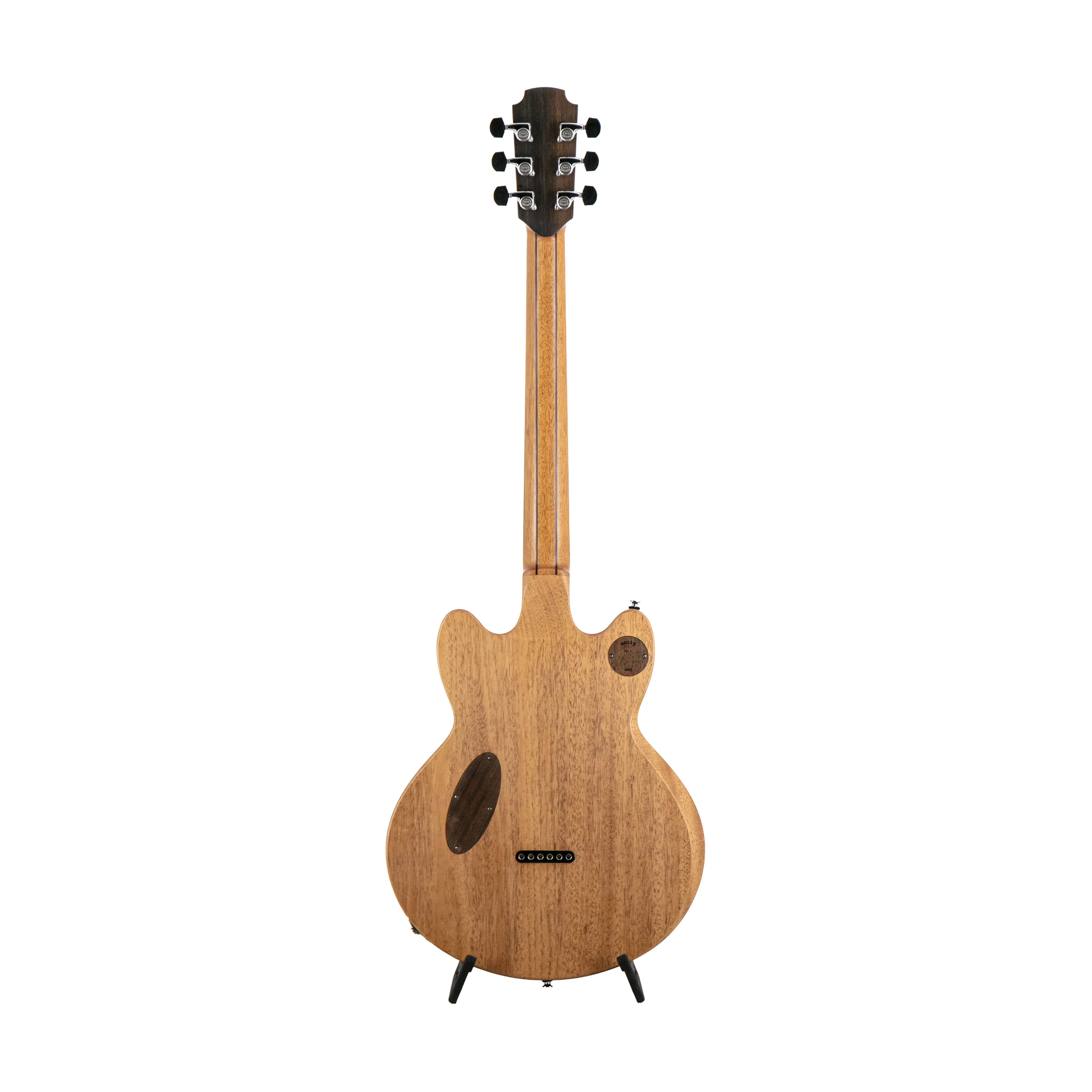 Lowden GL-J Mahogany Top Midnight Blue Jazz Electric Guitar - Image 2
