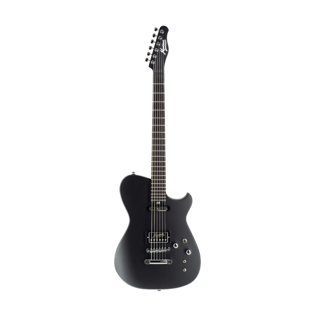 Manson Guitar Works M-Series MB-1 Sustainer Electric Guitar w/MONO Bag, RW FB, Dry Satin Black