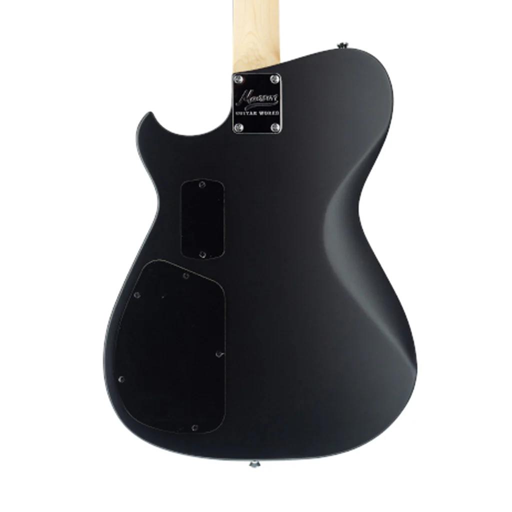 Manson Guitar Works M-Series MB-1 Sustainer Electric Guitar w/MONO Bag, RW FB, Dry Satin Black - Image 4