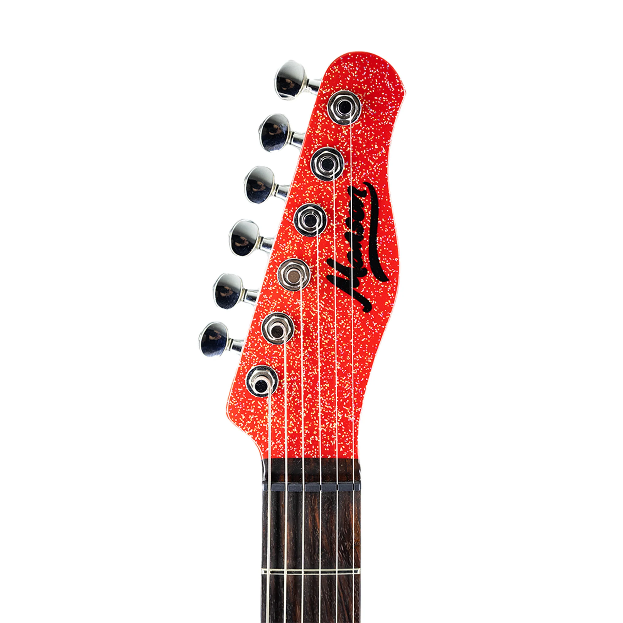 Manson Guitar Works M-Series MB-1 Sustainer Electric Guitar w/MONO Bag, RW FB, Red Holosparkle - Image 5