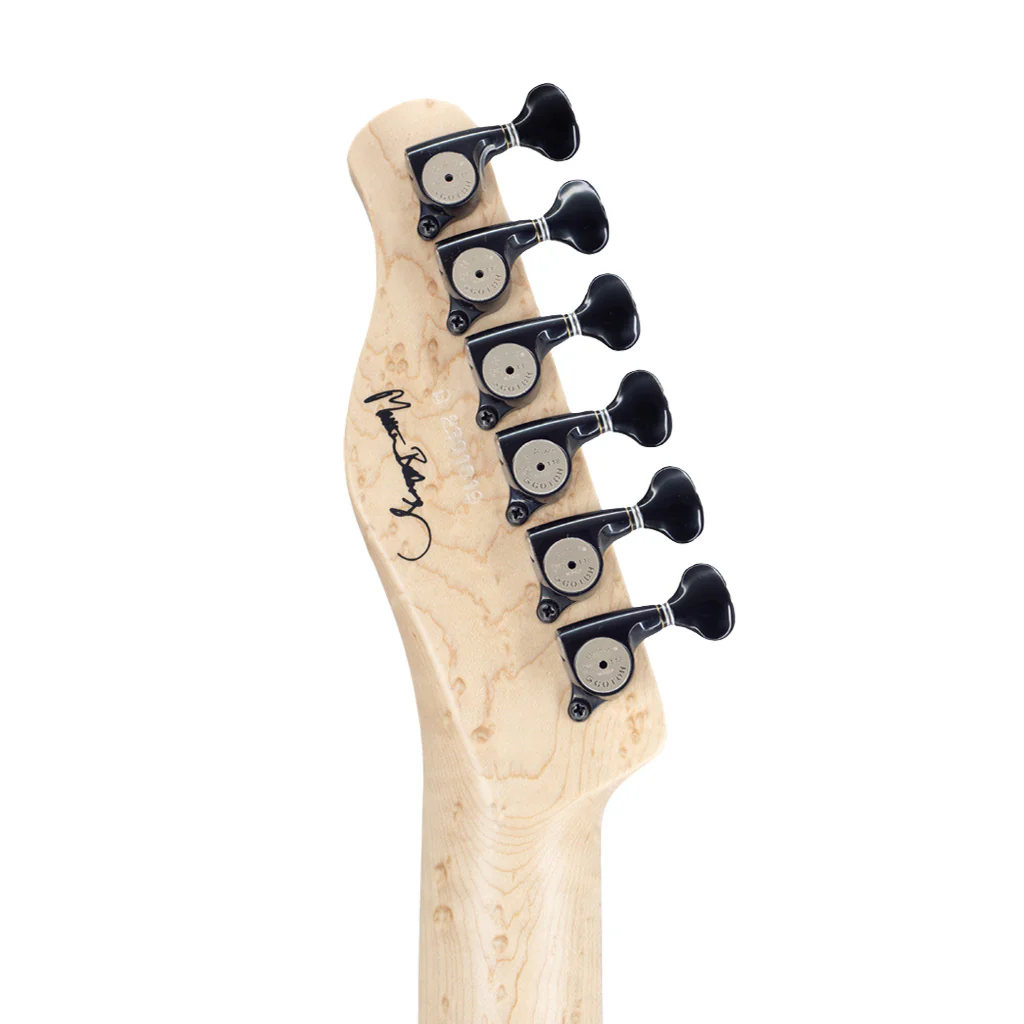 Manson Guitar Works MB-1 New Era Sustainiac Electric Guitar, RW FB, Satin Fire Red - Image 7