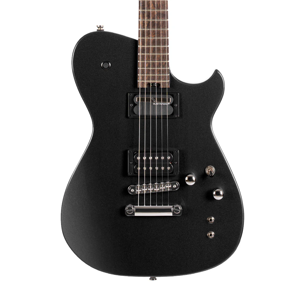 Manson Guitar Works MBM-2H-SUS Matt Bellamy Signature Electric Guitar, Satin Black - Image 2