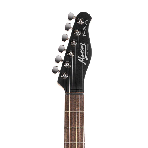 Manson Guitar Works MBM-2H-SUS Matt Bellamy Signature Electric Guitar, Satin Black - Image 3