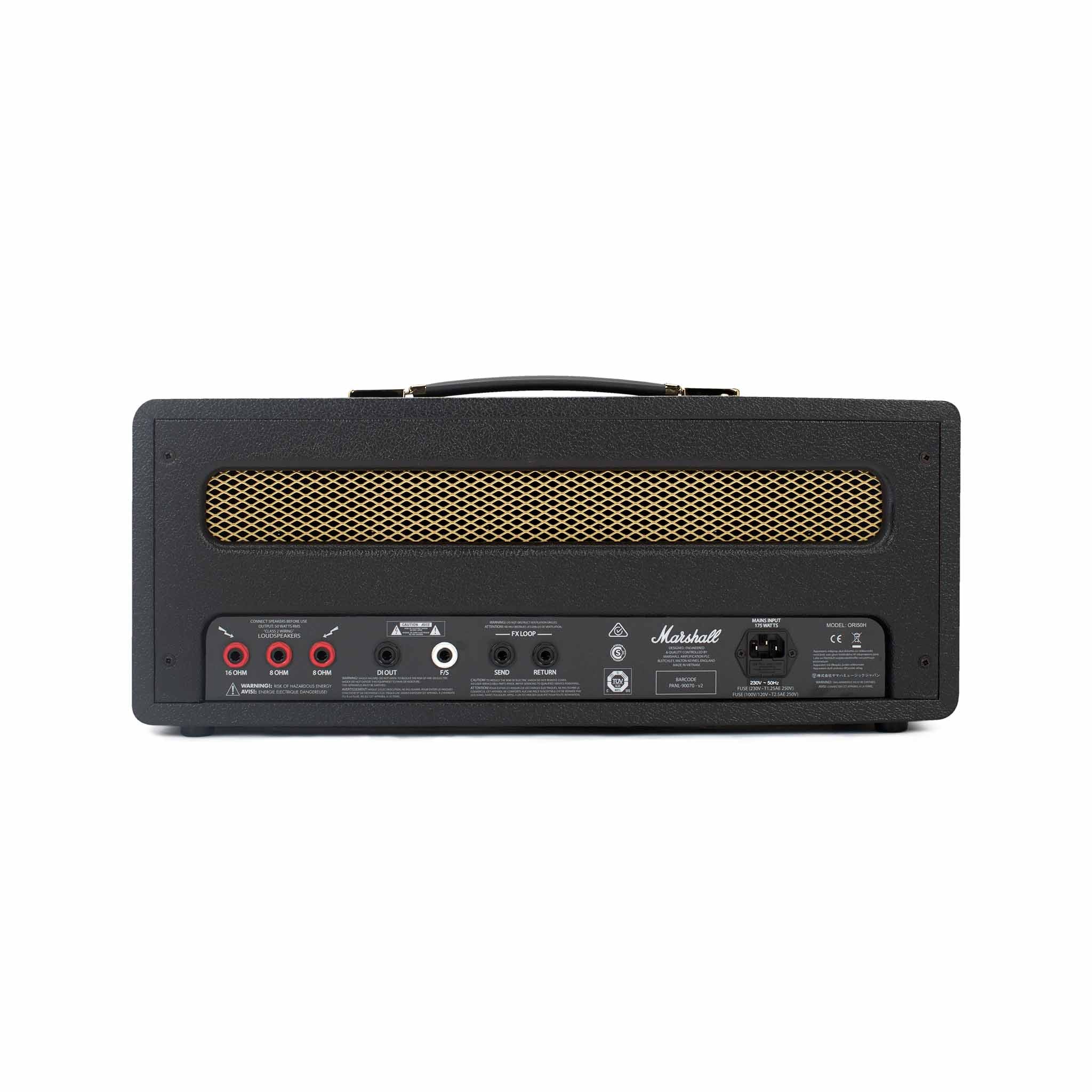 Marshall Origin ORI50H-E 50W Tube Guitar Amplifier Head - Image 4