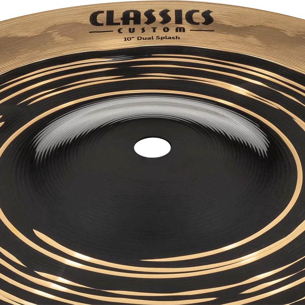 MEINL Cymbals CC10DUS 10inch Classics Custom Dual Splash - Image 5