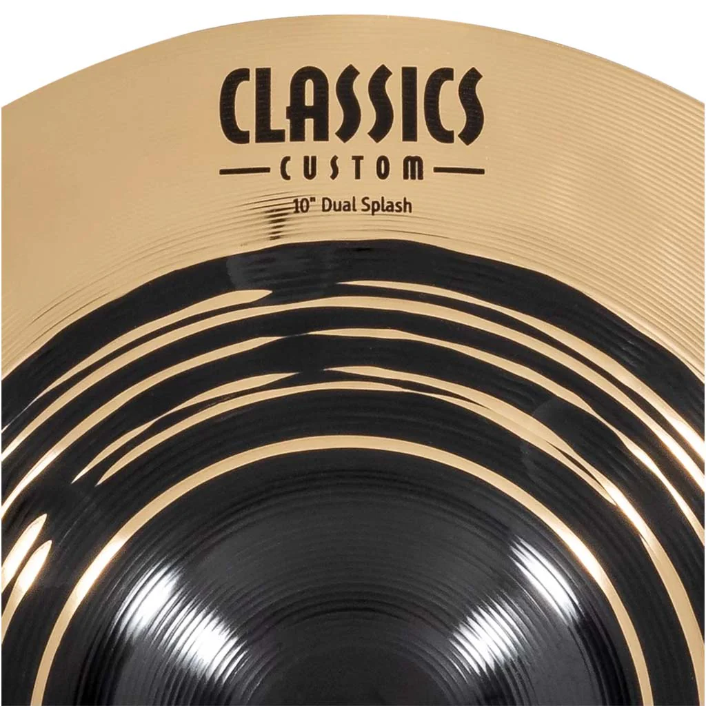 MEINL Cymbals CC10DUS 10inch Classics Custom Dual Splash - Image 6