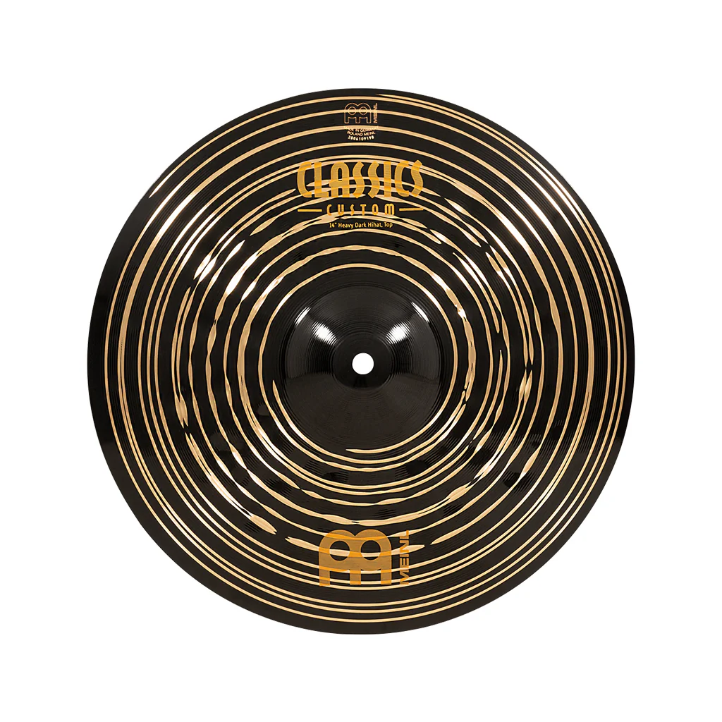 MEINL Cymbals CC14HDAH 14inch Classics Custom Dark Heavy Hihat - Image 5