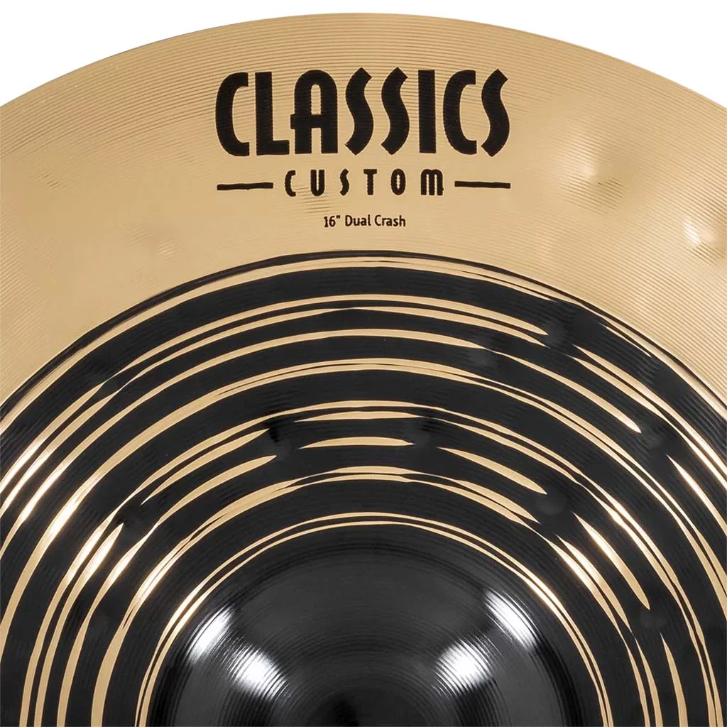MEINL Cymbals CC16DUC 16inch Classics Custom Dual Crash - Image 6