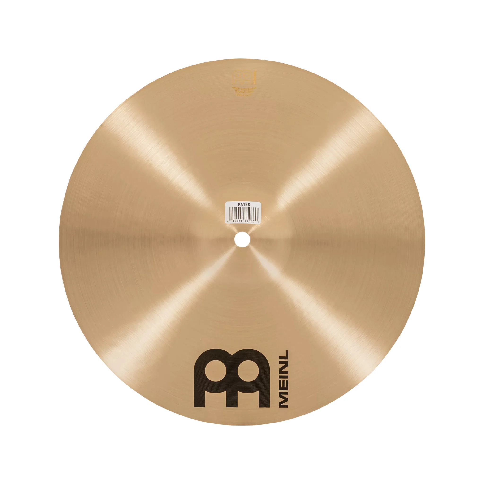 MEINL Cymbals PA12S 12inch Pure Alloy Splash - Image 2