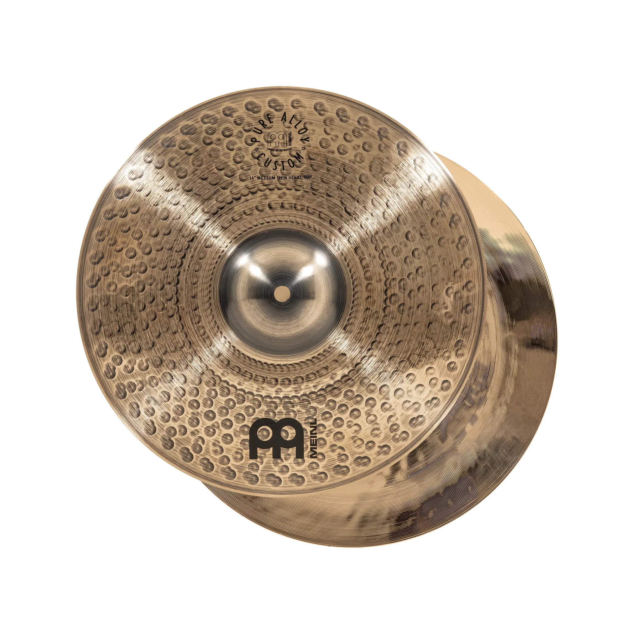 MEINL Cymbals PAC14161820 Pure Alloy Custom Expanded Cymbal Set (14H,16C,18C,20R) - Image 4
