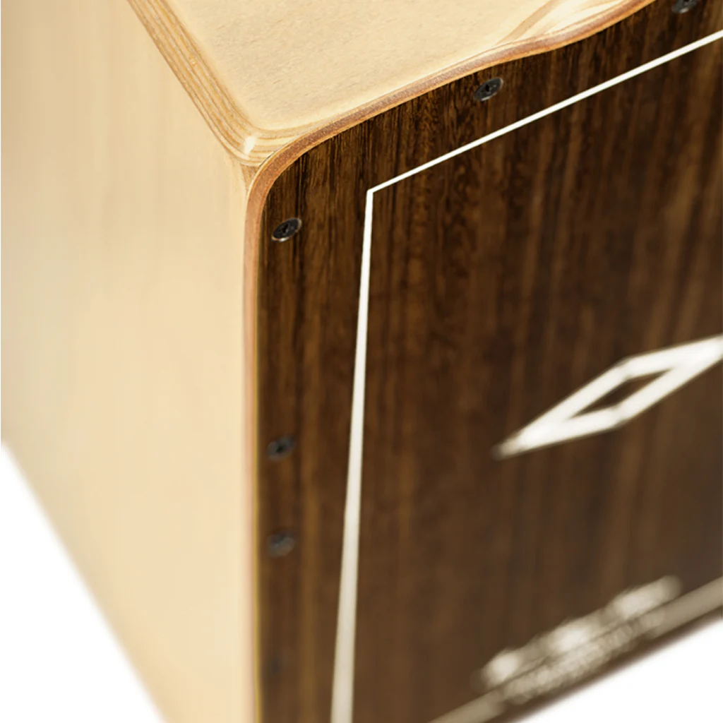 MEINL Percussion AETLBE Artisan Edition Cajon Tango Line, Brown Eucalyptus Frontplate - Image 4