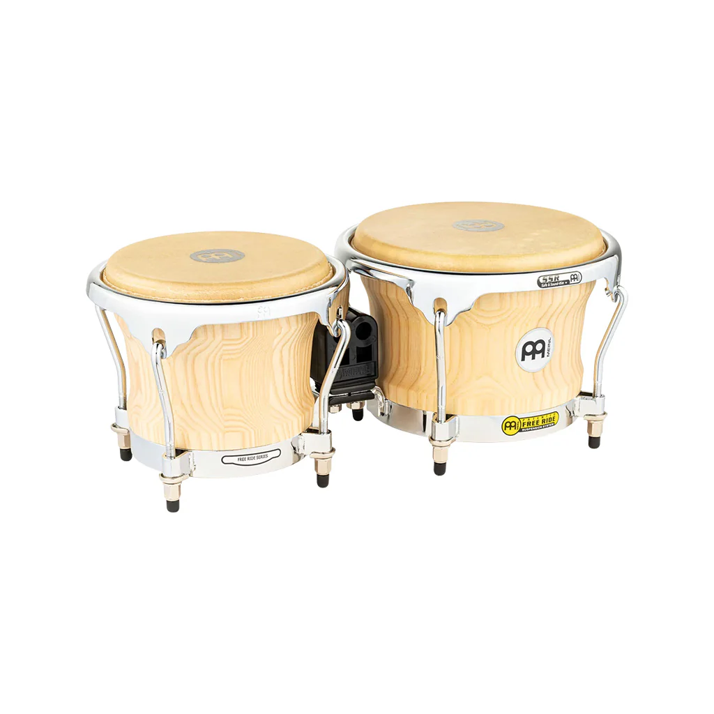 MEINL Percussion CS400AWA-M 7&8.5inch Collection Series Wood Bongo, American White Ash - Image 2