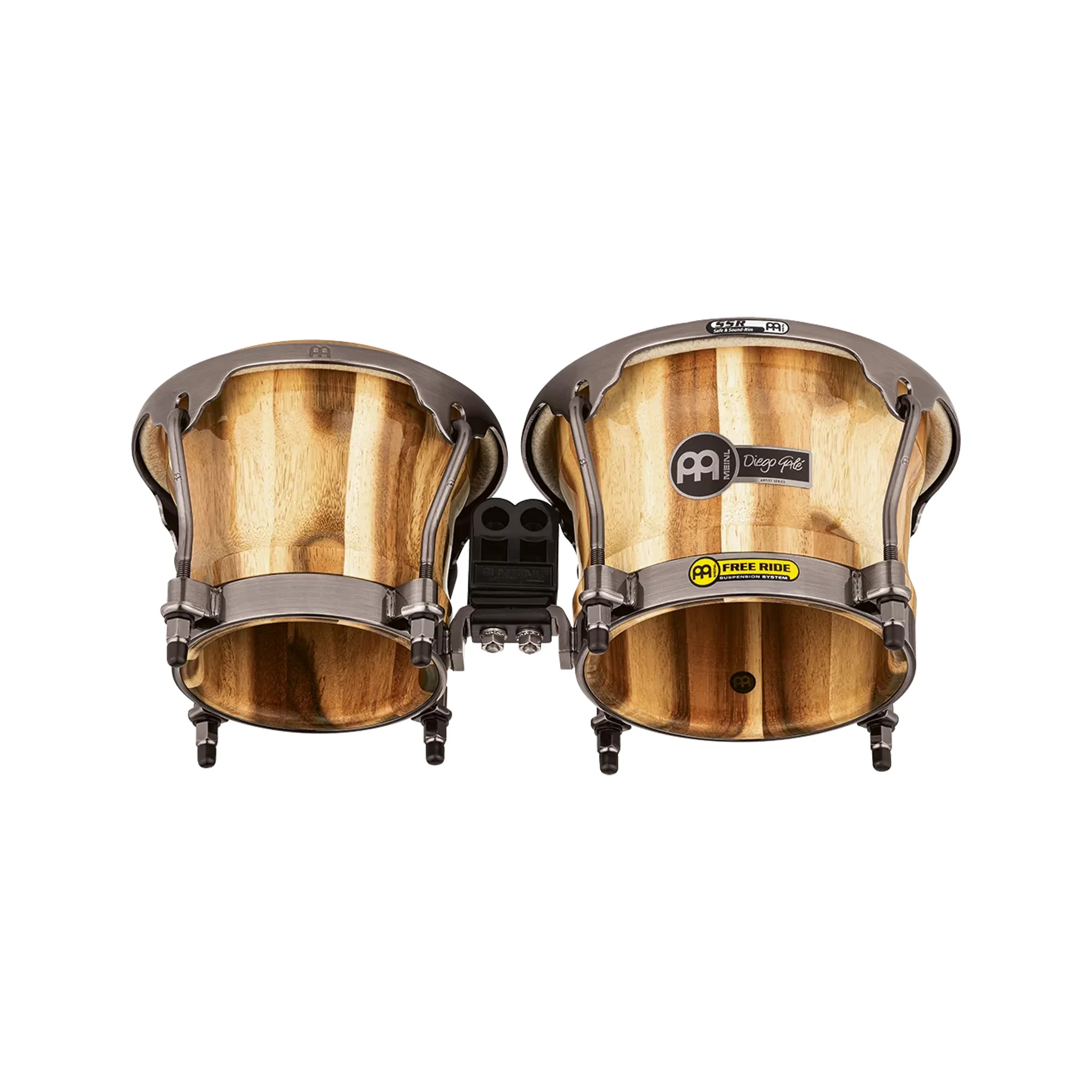 MEINL Percussion DG400CW 7&8-1/2inch Diego Gale Signature Wood Bongo, Chamcuri Wood - Image 4