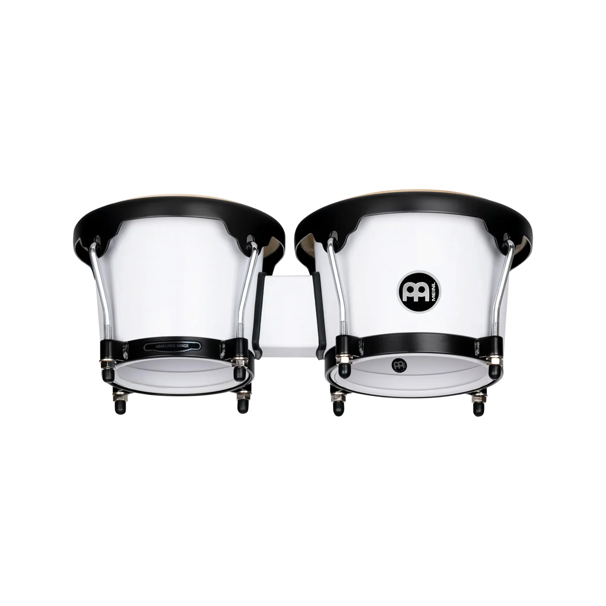 MEINL Percussion HB50WH 6.5inch + 7.5inch Journey Series ABS Bongo, Bright White - Image 4