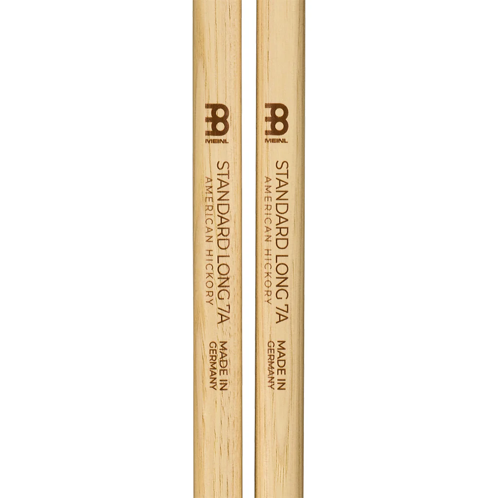 MEINL SB121 Standard Long 7A Hickory Drum Stick, Wood Tip - Image 3