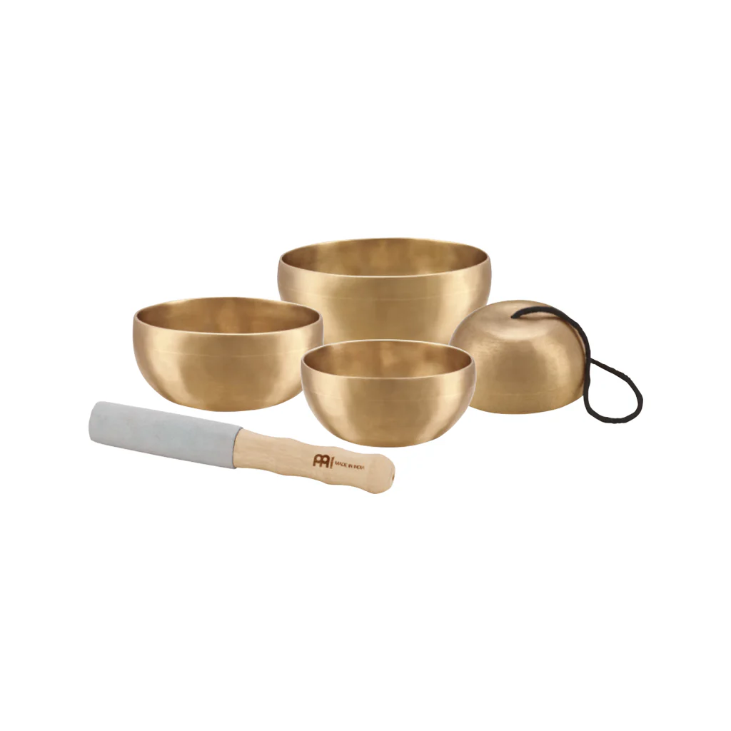 MEINL Sonic Energy SB-U-1750 Universal Series Singing Bowl Set, 400/500/600/250gram