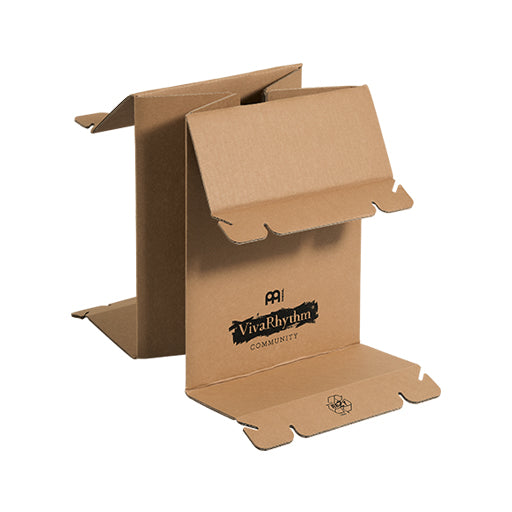 MEINL Viva Rhythm VR-CAJ2GO 14inch Cajon2Go, Cardboard - Image 4