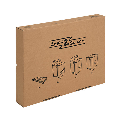 MEINL Viva Rhythm VR-CAJ2GO 14inch Cajon2Go, Cardboard - Image 8
