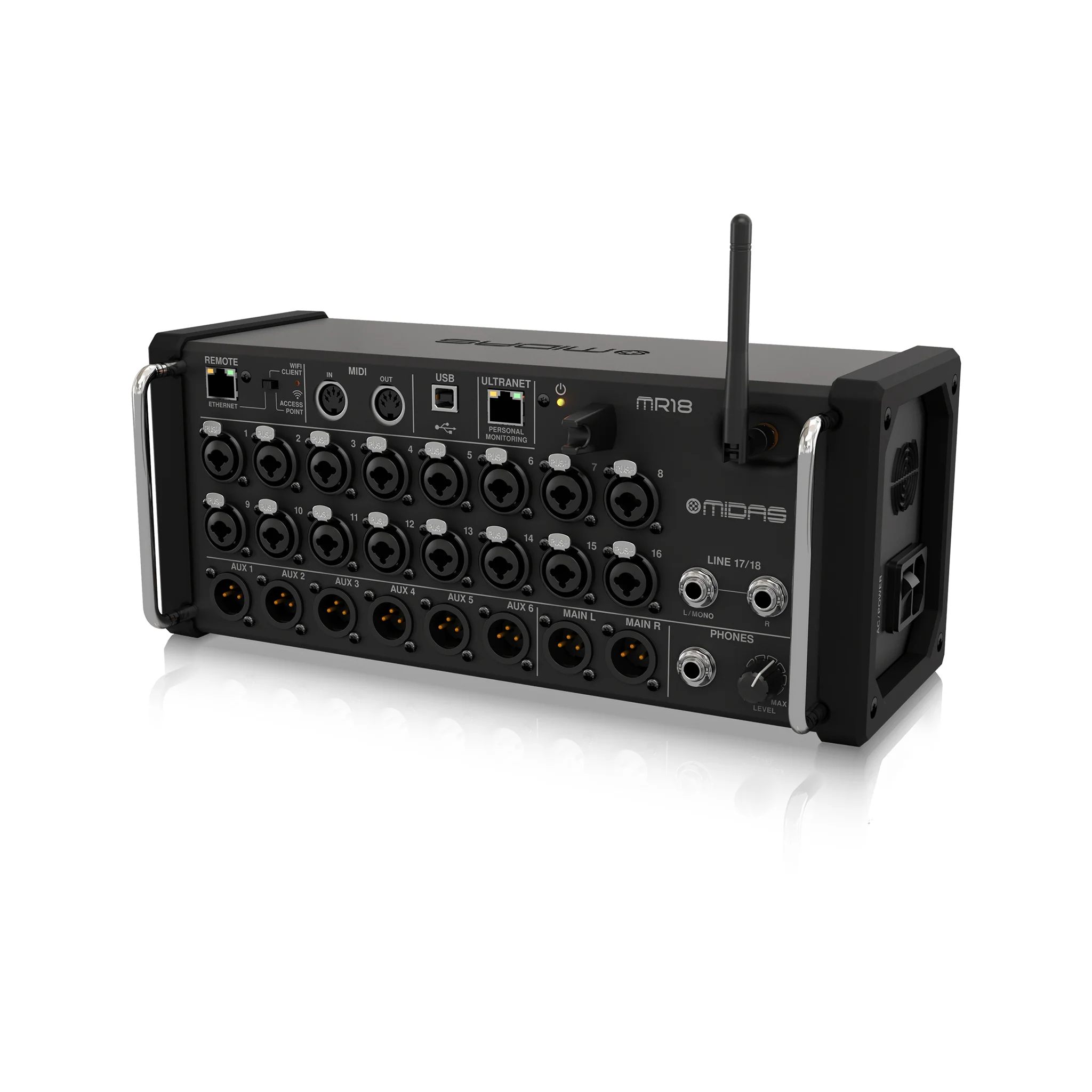 Midas MR18 18-Channel Tablet-Controlled Digital Mixer - Image 3
