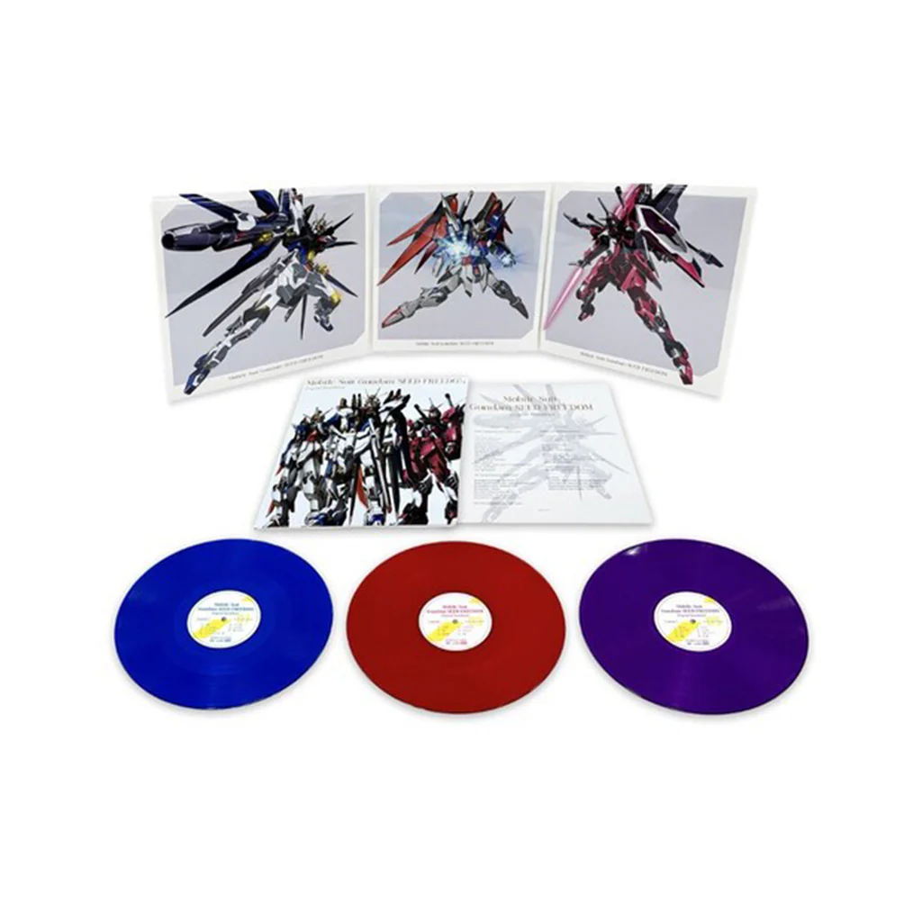 Mobile Suit Gundam Seed Freedom (Original Soundtrack) - Toshihiko Sahashi (Vinyl) (PSP) - Image 2