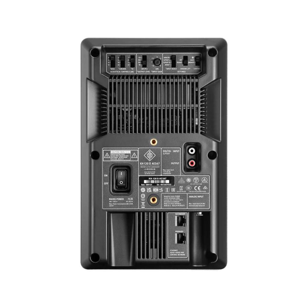 Neumann KH 120 II AES67 DSP Powered Studio Monitor, Single, Anthracite - Image 3
