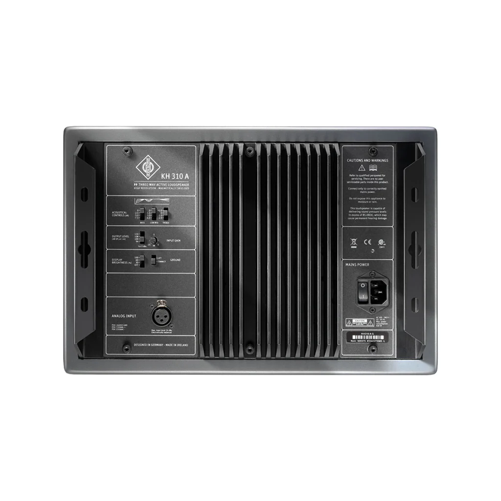Neumann KH 310 8.25 inch 3-way Powered Studio Monitor (Left Side) - Image 4