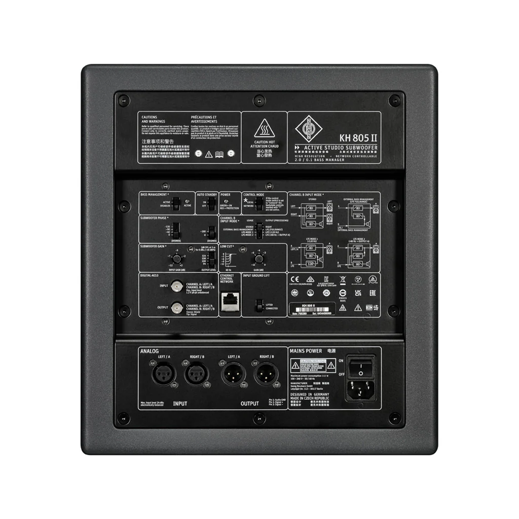 Neumann KH 805 II 10 inch Reference Powered Subwoofer - Image 4