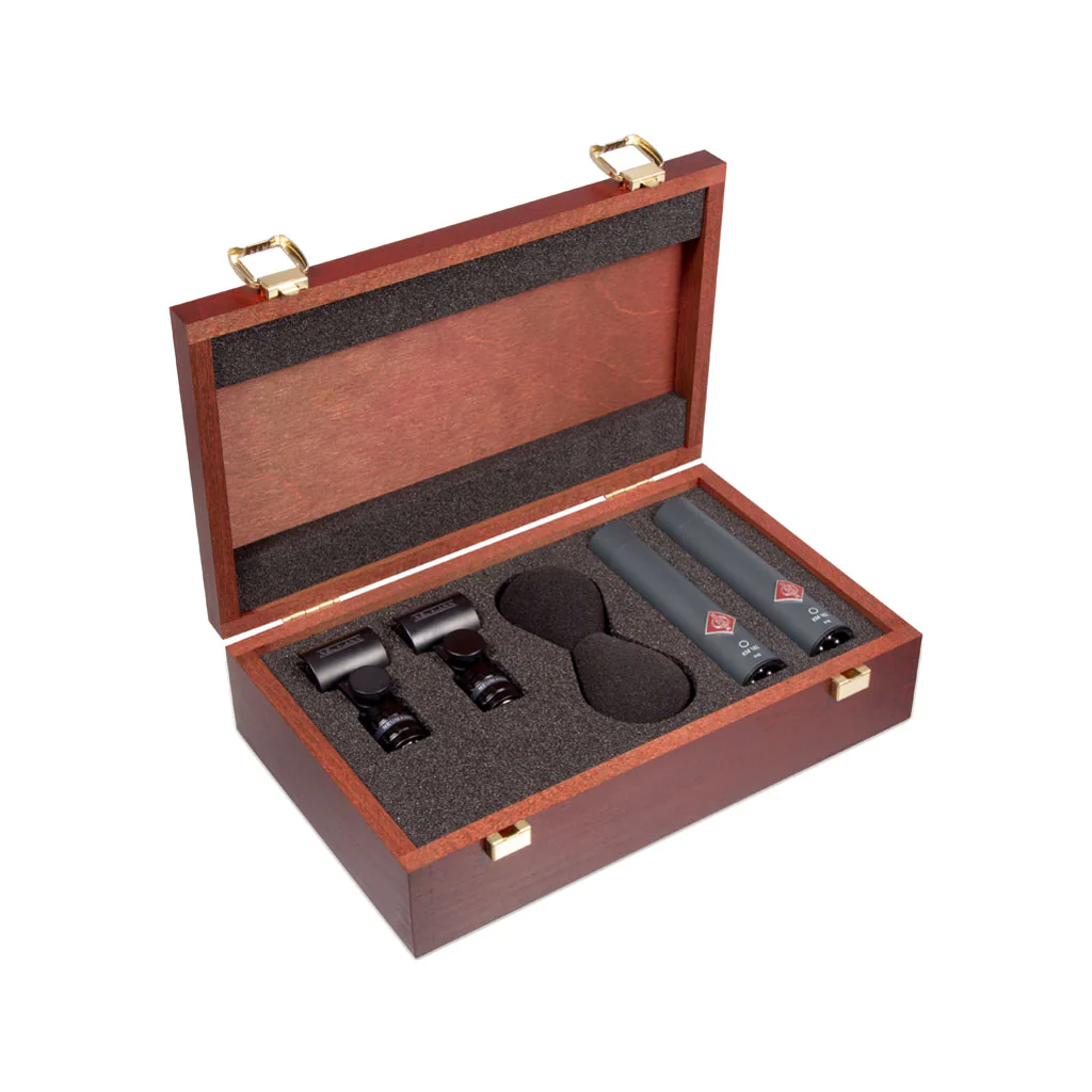 Neumann KM 183 Stereo Set Small-diaphragm Omnidirectional Microphones, Matte Black - Image 5