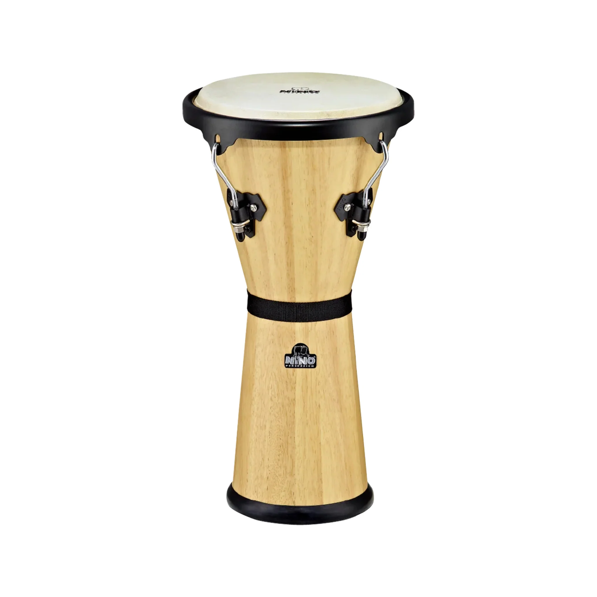 NINO Percussion NINO48NT 10inch Wood Djembe, Natural