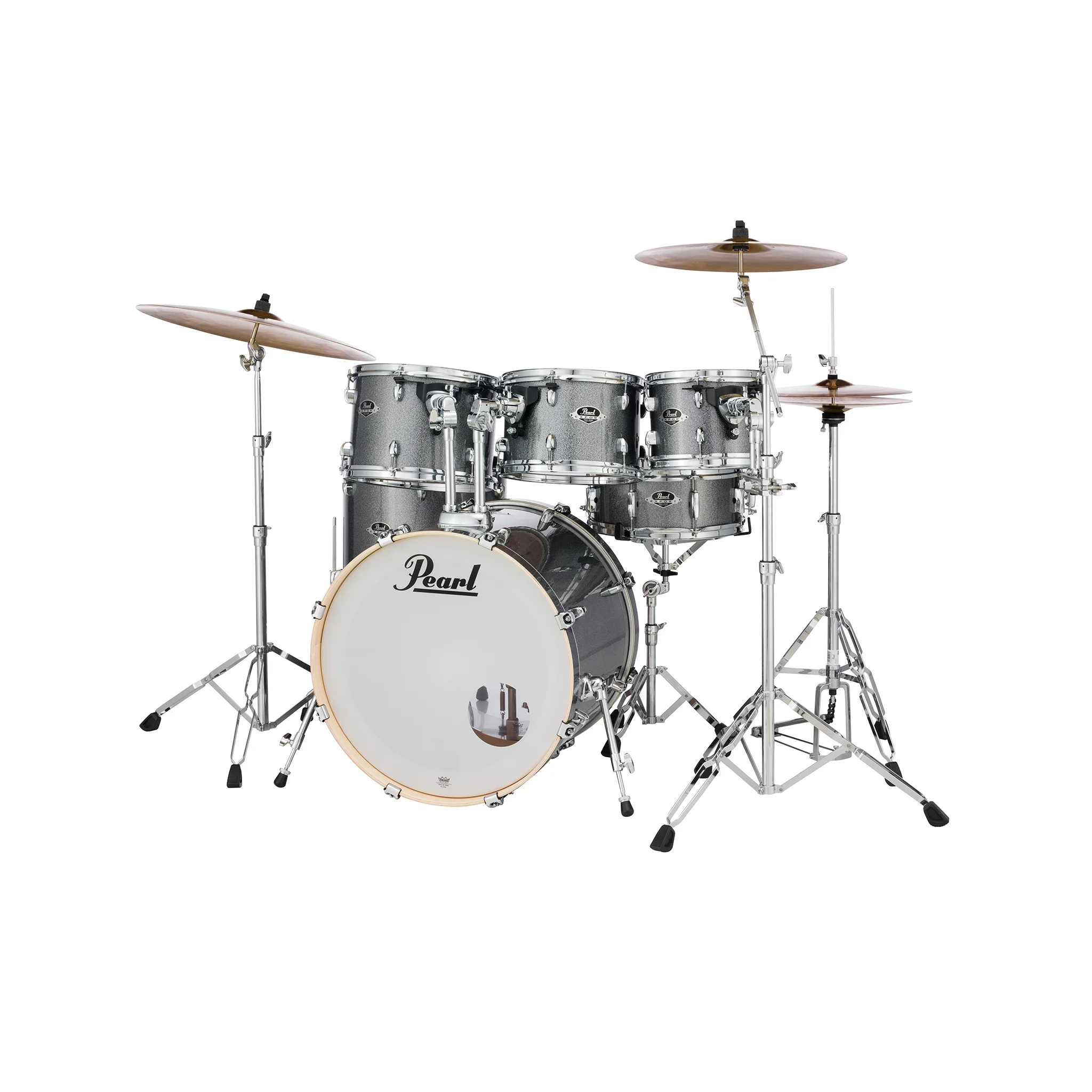 Pearl EXX785PC-708 Export EXX 5-Pcs Shell Pack(1814B/1007T/1208T/1412F/1350S), Grindstone Sparkle