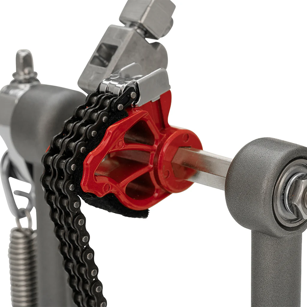 Pearl P-1030R Eliminator Solo Single Pedal, Red Pedal - Image 3