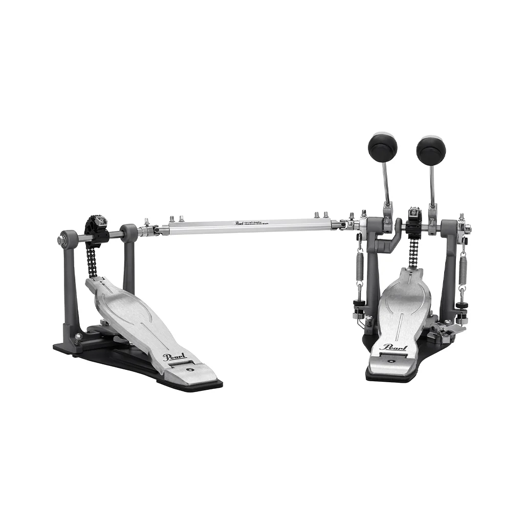 Pearl P-1032 Eliminator Solo Double Pedal, Black Pedal - Image 2