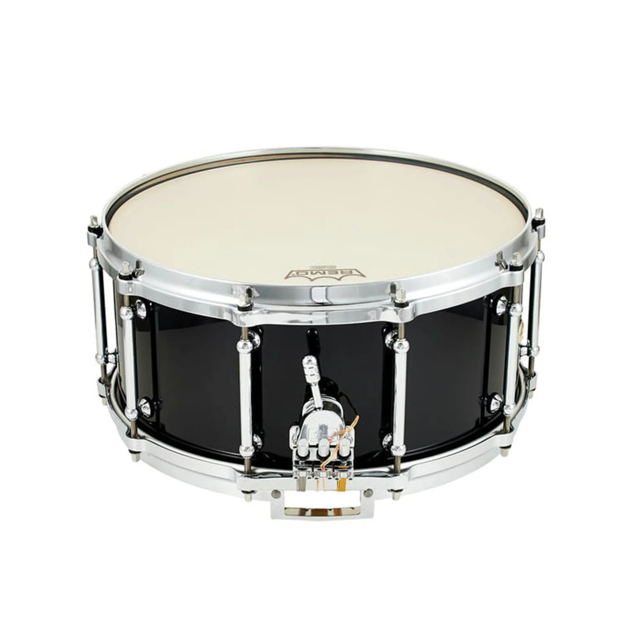 Pearl PHP1465-103 14x6.5inch Philharmonic Concert Snare Drum, 6-Ply Maple, Piano Black - Image 2