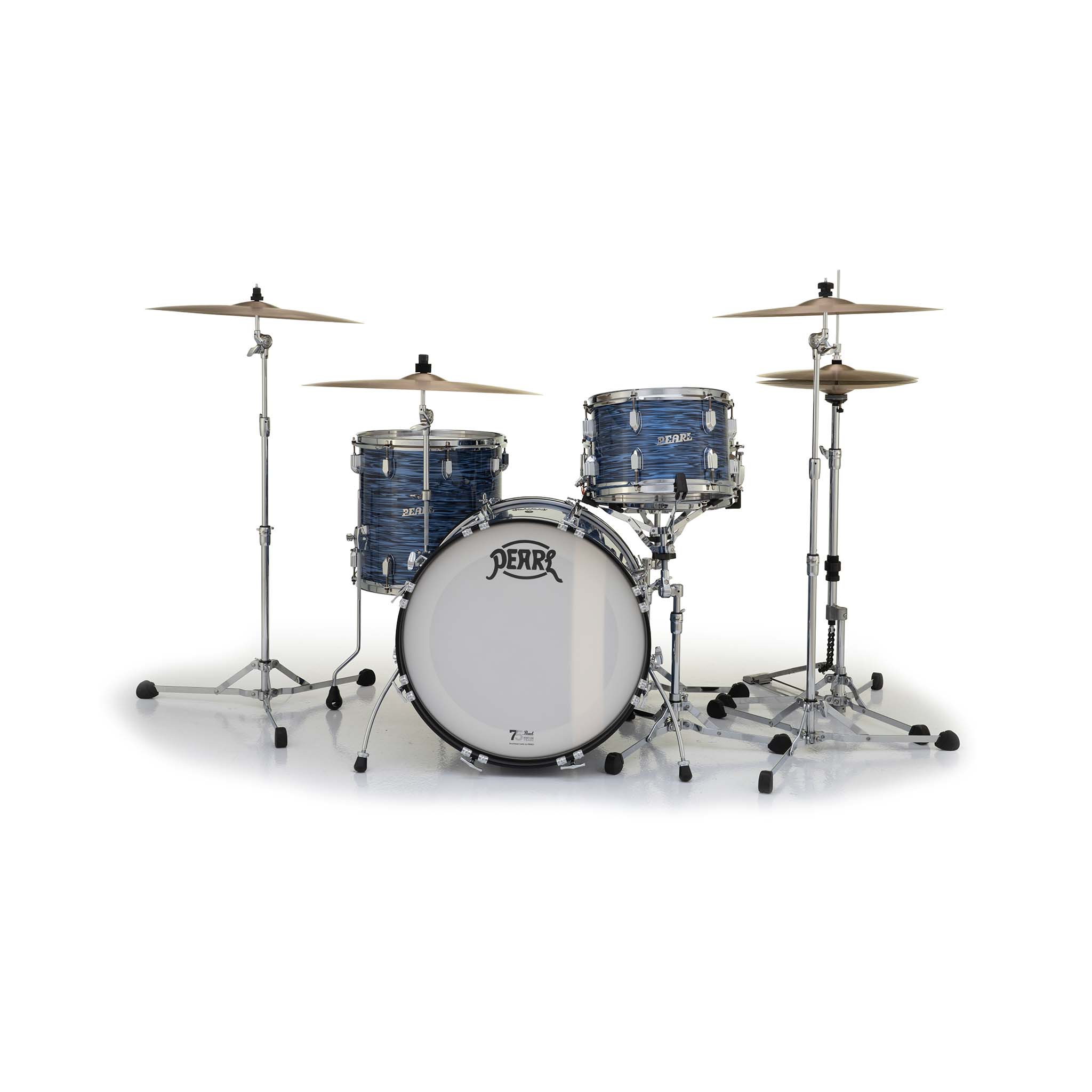 Pearl PSD903XP/C #767 President Series Luan 3-Pc Shell Pack (2014BX/1414F/1208T), Ocean Ripple - Image 3