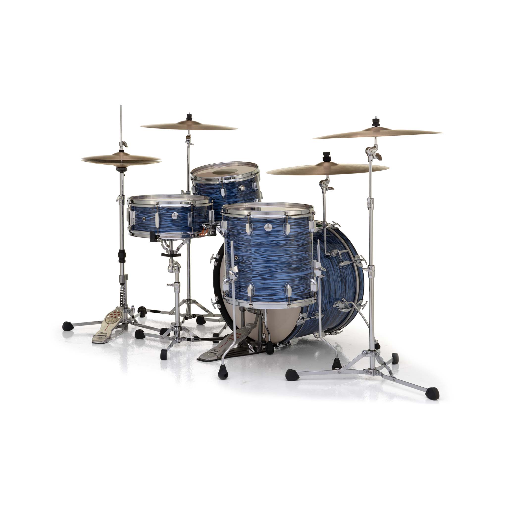 Pearl PSD903XP/C #767 President Series Luan 3-Pc Shell Pack (2014BX/1414F/1208T), Ocean Ripple - Image 4
