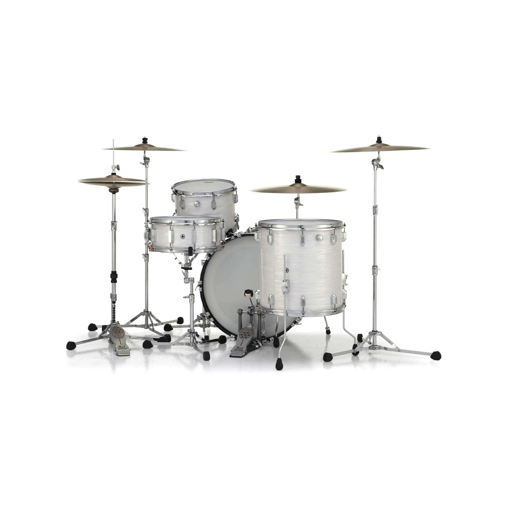 Pearl PSD923XP/C #450 President Series Luan 3-Pc Shell Pack (2214BX/1616F/1309T), Silver Sparkle - Image 3