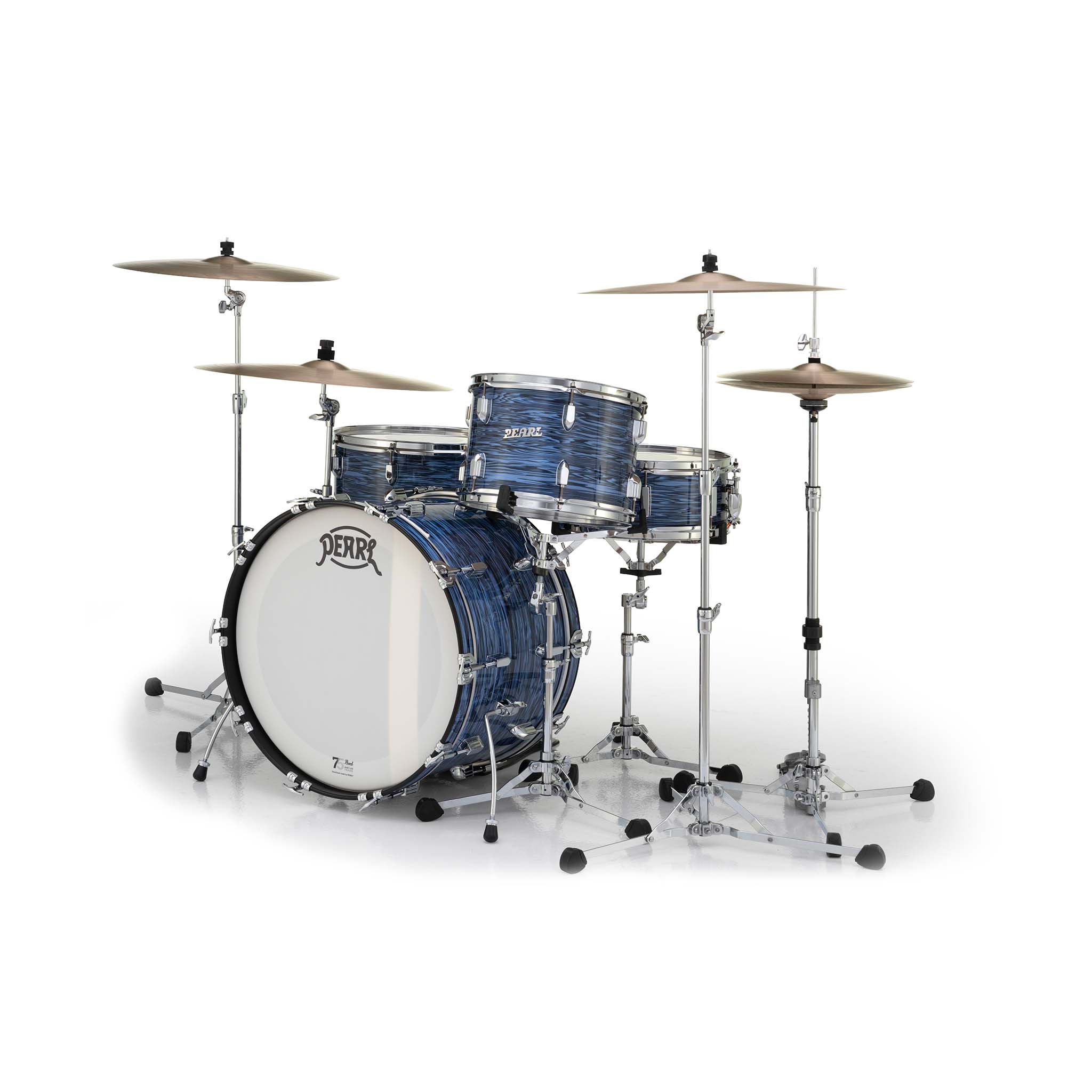 Pearl PSD923XP/C #767 President Series Luan 3-Pc Shell Pack (2214BX/1616F/1309T), Ocean Ripple - Image 2