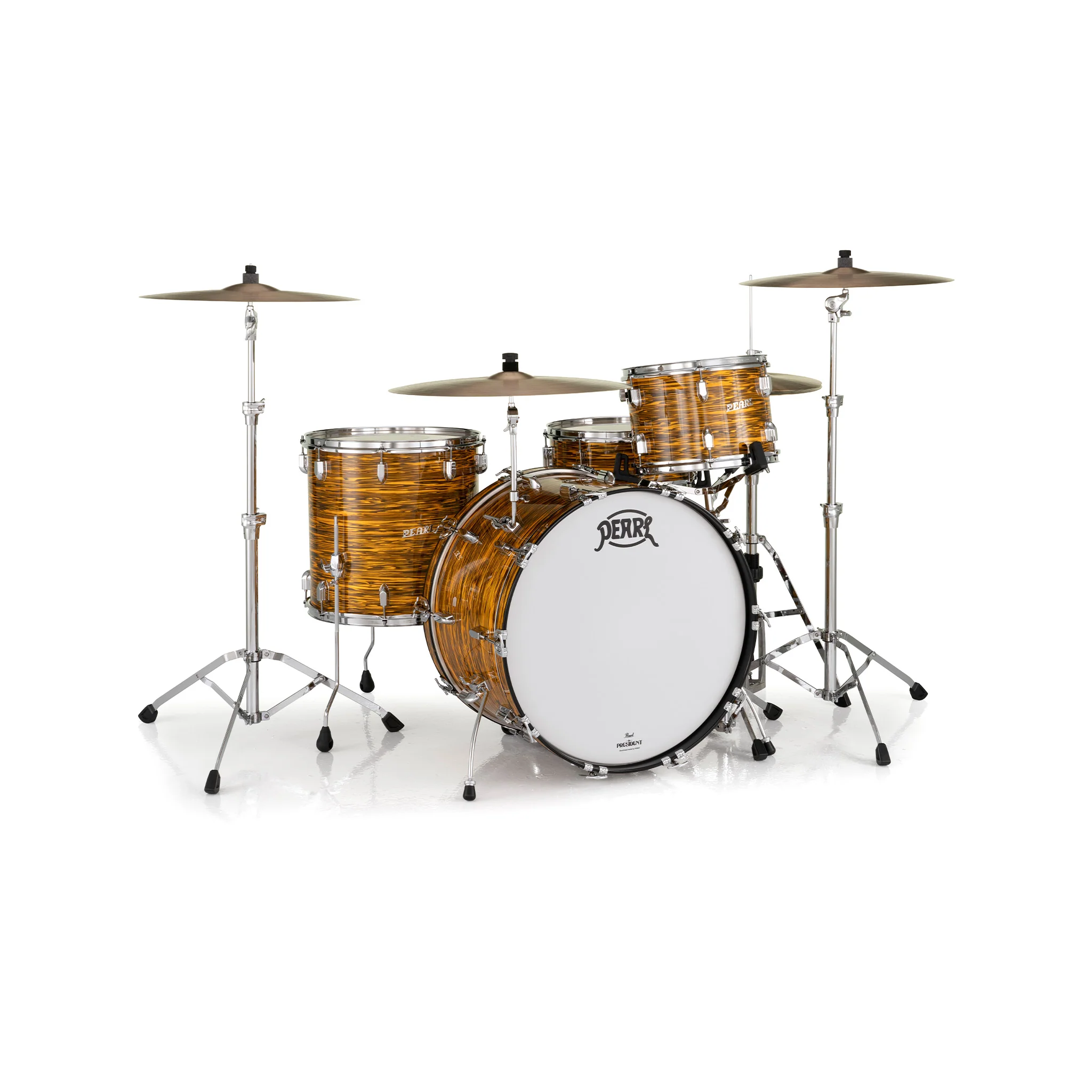 Pearl PSD923XP/C-769 President Deluxe 3-Pc Shell Pack (2214BX/1616F/1309T), Sunset Ripple - Image 2