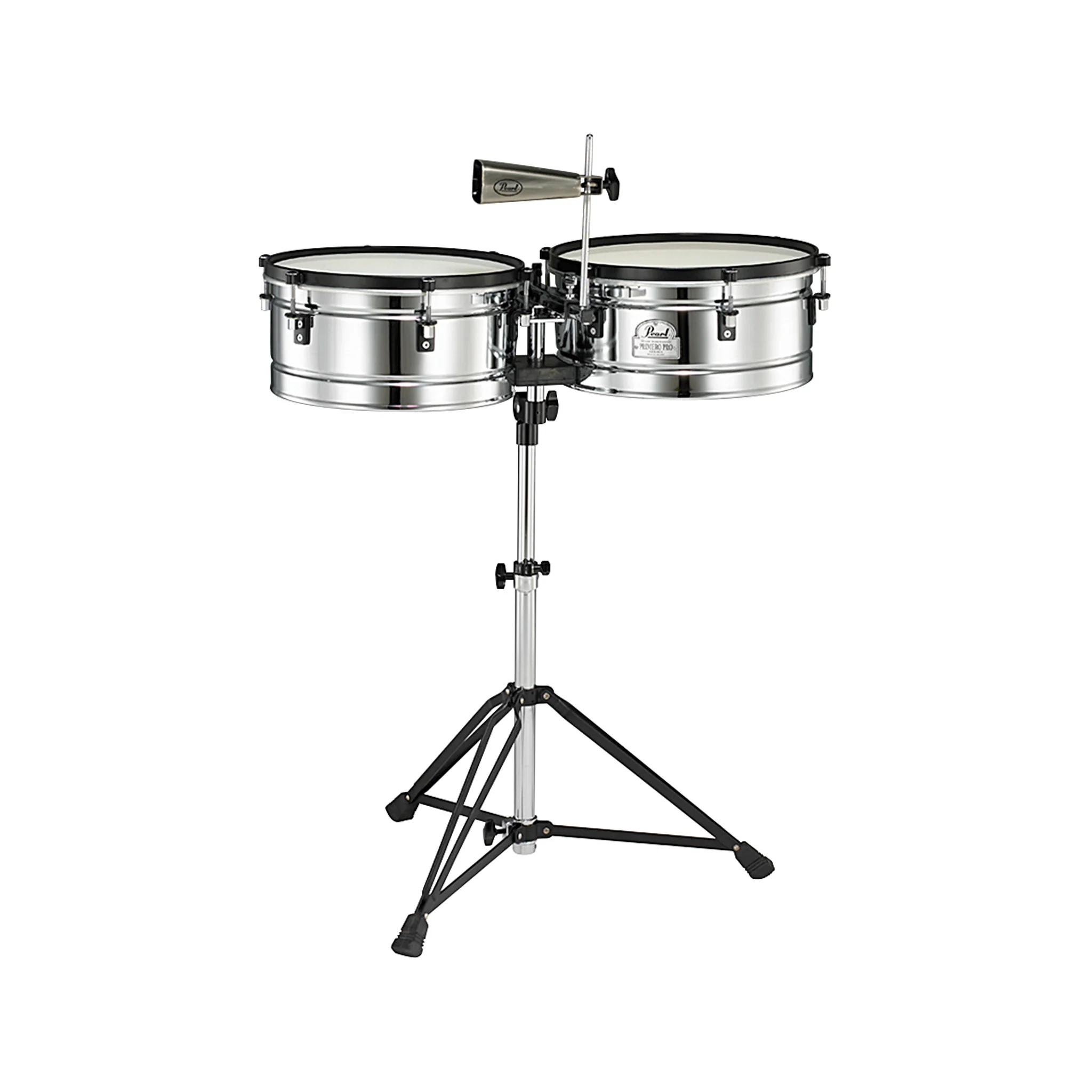 Pearl PTE-1415DX 14Inch & 15Inch Primero Pro Steel Timbales