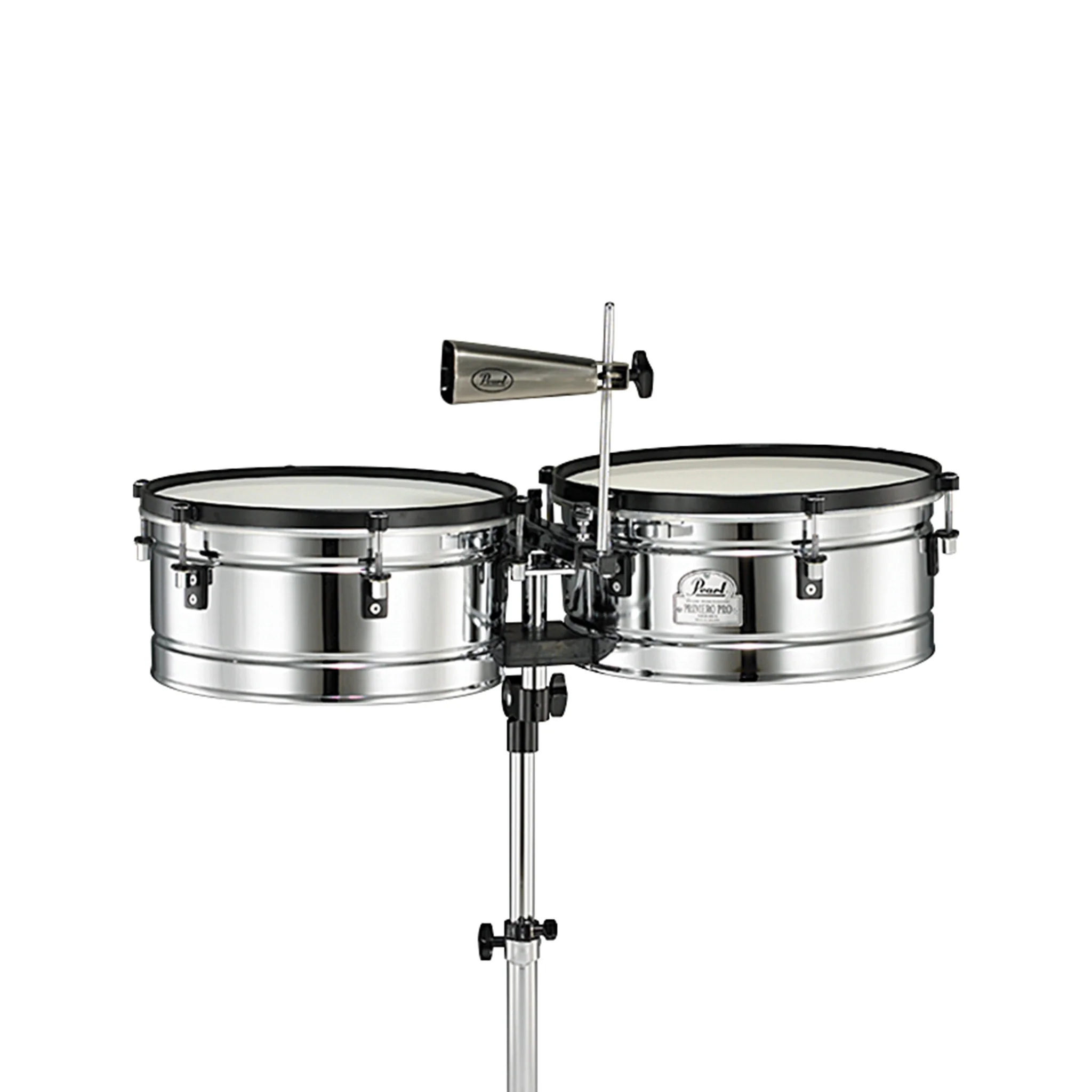 Pearl PTE-1415DX 14Inch & 15Inch Primero Pro Steel Timbales - Image 2