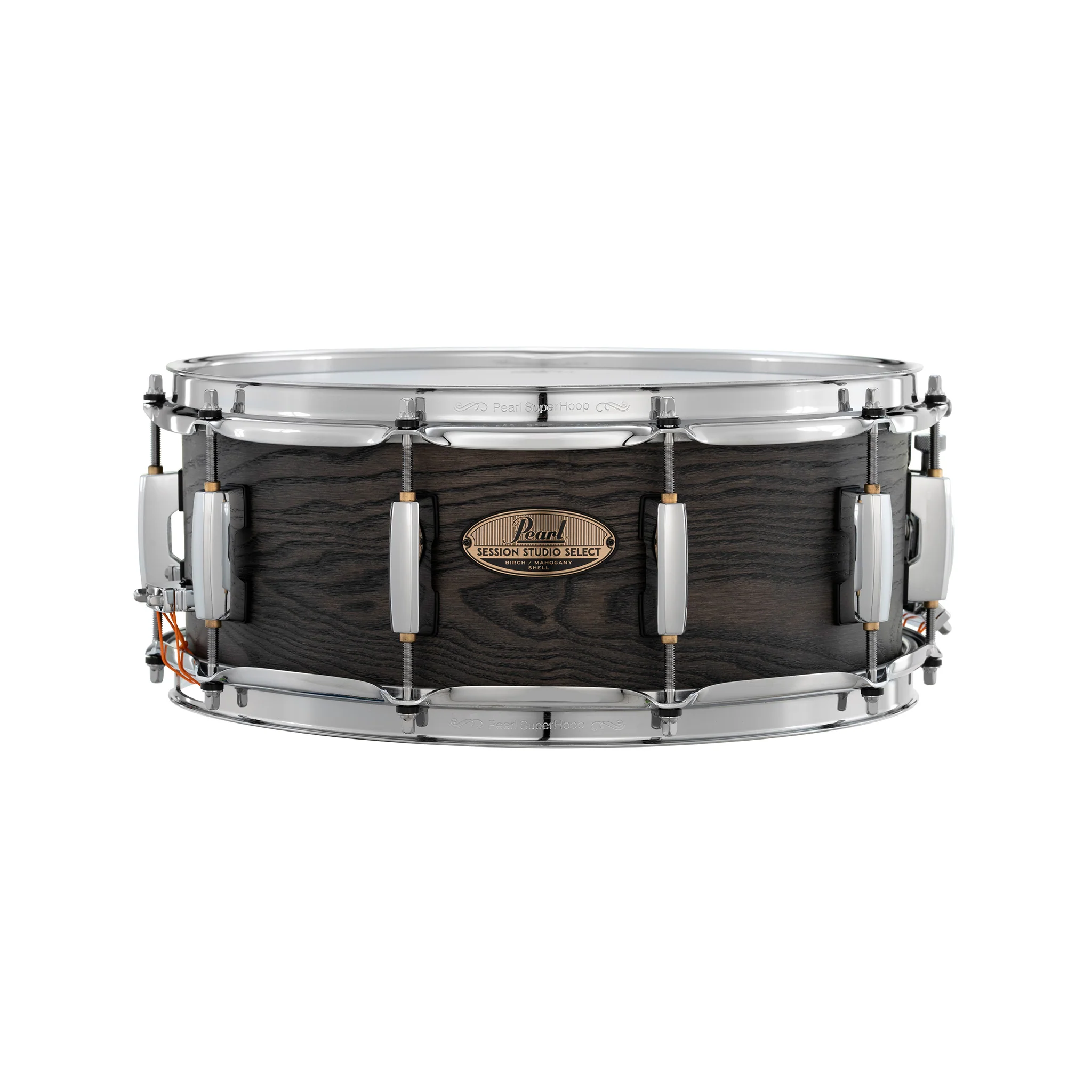 Pearl STS1455S/C-852 14x5.5inch Session Studio Select Snare Drum, Black Satin Ash